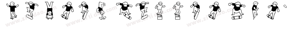 Rodney Mullen King字体转换